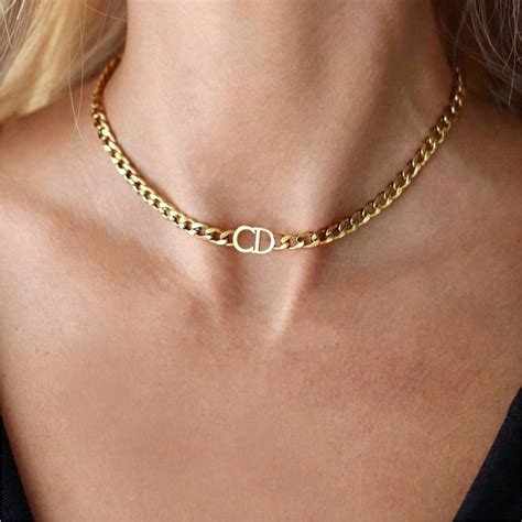 petit cd choker necklace dior|christian Dior necklace price.